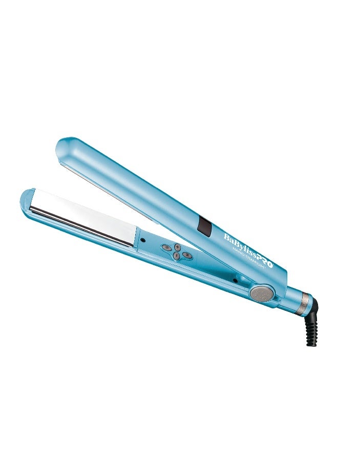 BaBylissPRO Nano Titanium Flat Iron Hair Straightener 1 Digital Hair Straightener Iron for Professional Salon Results and All Hair Types