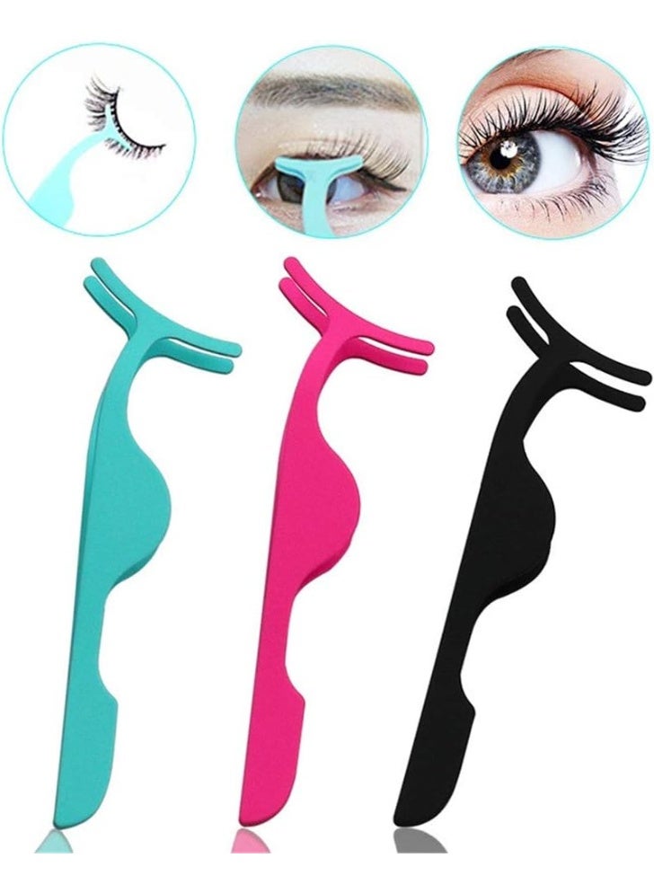 مجموعة ملقط تثبيت الرموش ومكبس الرموش - متعددة الألوان - Image 4