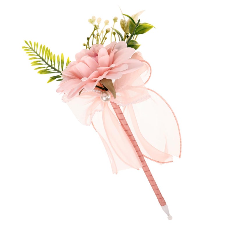Realistic Artificial Flower Bouquet Ballpoint Pen For Mother Day Gift - Image 2