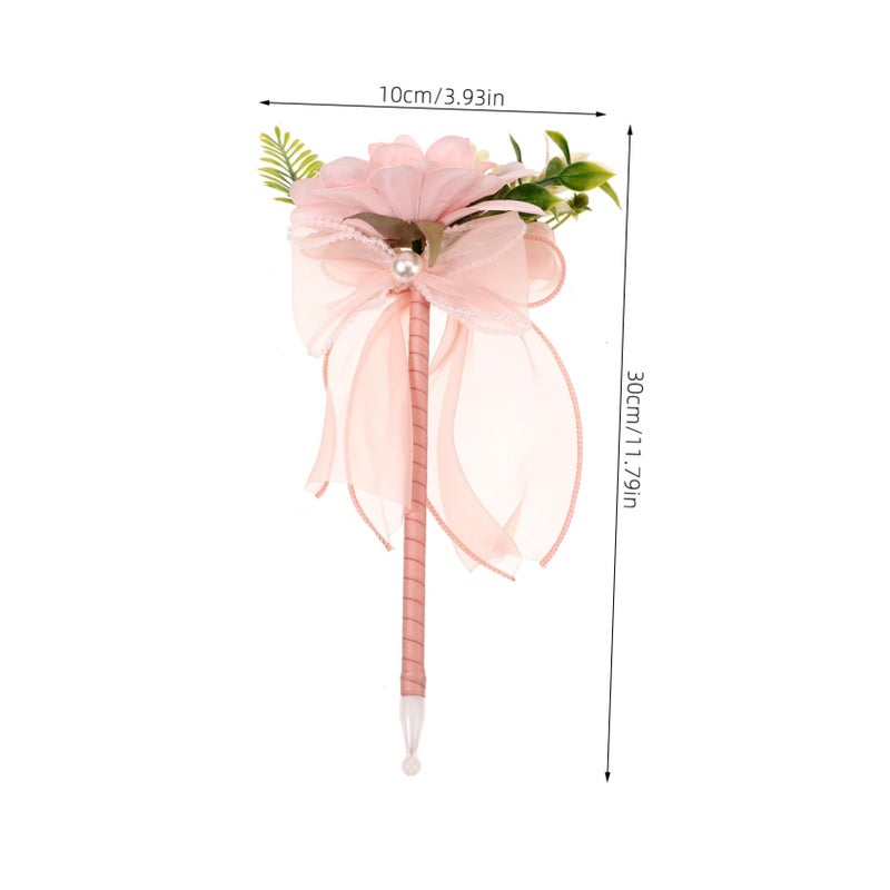 Realistic Artificial Flower Bouquet Ballpoint Pen For Mother Day Gift - Image 3