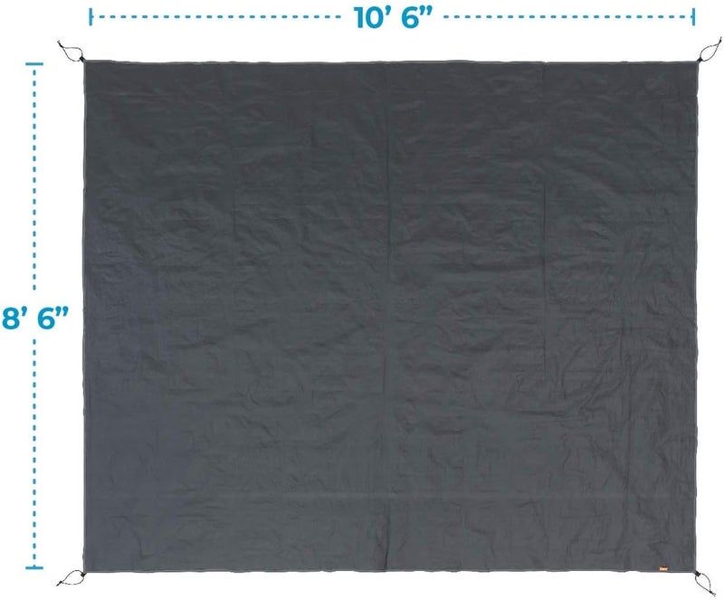 Core Outdoor Tent Footprints | Perfect Tarp Camping Accessories for Easy Camp Setup (6 Person Tents - 11' x 9') - Image 3