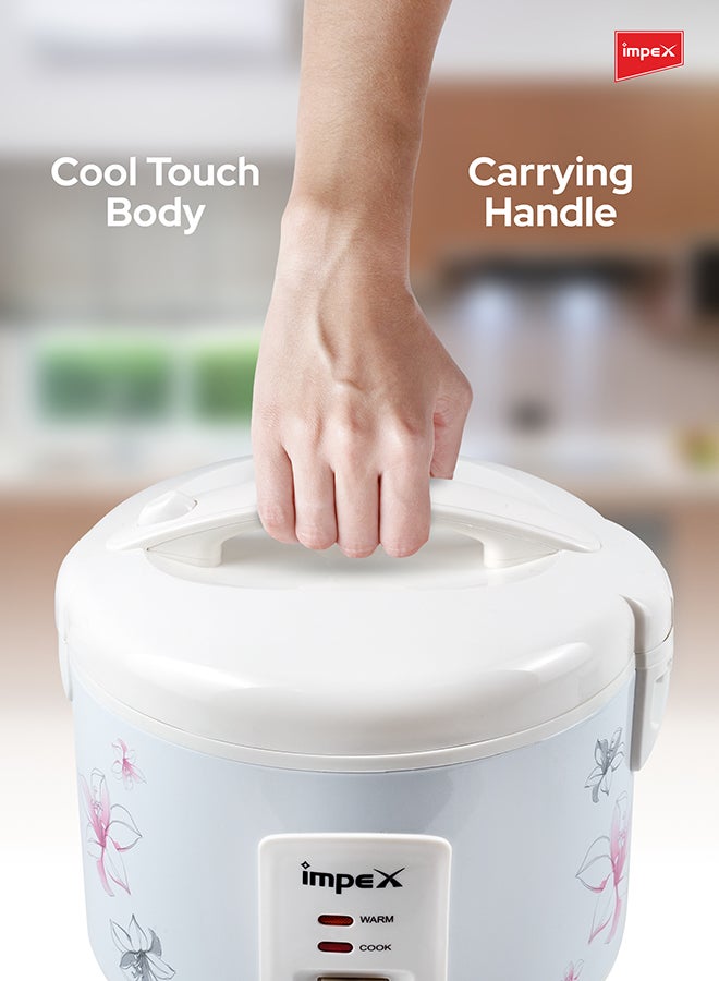 Impex Electric Rice Cooker 1.8L 700W 1.8 L 700 W RC 2803 White - Image 5
