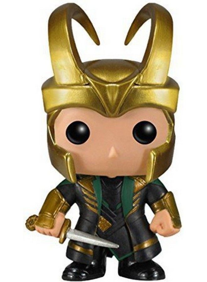 Pop Marvel (Bobble):  Helmet Loki Action Figure