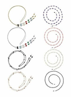 Generic Eyeglasses Chains Beaded Sunglasses Strap Holder Elegant Eyewear Retainer Chain, 8 Styles  - Image 1
