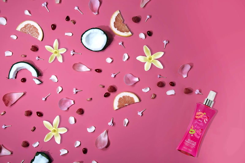 BODY FANTASIES بخاخ الجسم SIGNATURE Fragrance، فانتازي الفانيليا الوردية، 8 أونصة سائلة (BF44) - Image 3