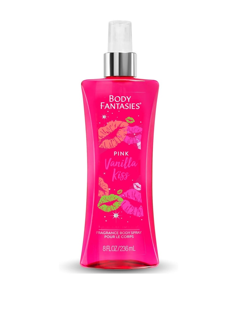 BODY FANTASIES - SIGNATURE Fragrance Body Spray, Pink Vanilla Fantasy, 8 Fluid Ounce (BF44) - Image 1