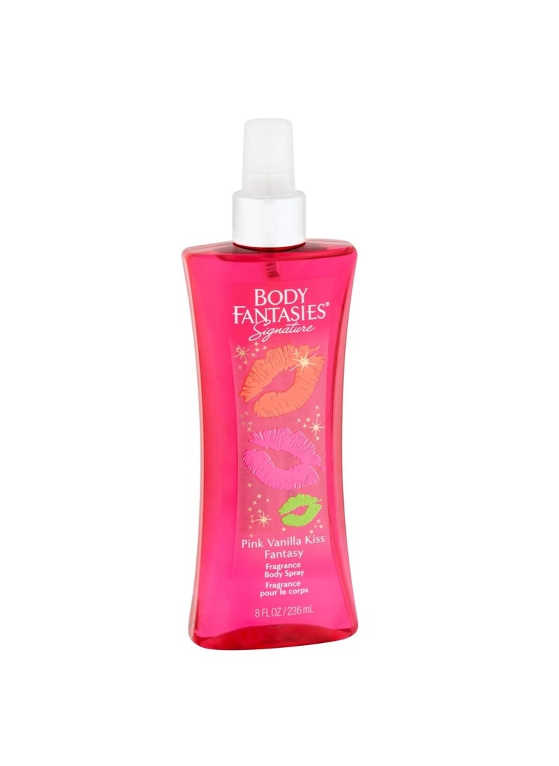 BODY FANTASIES - SIGNATURE Fragrance Body Spray, Pink Vanilla Fantasy, 8 Fluid Ounce (BF44) - Image 1