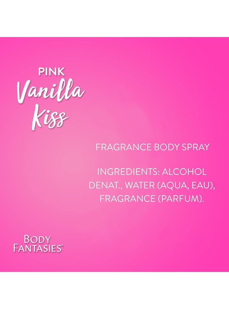 BODY FANTASIES - SIGNATURE Fragrance Body Spray, Pink Vanilla Fantasy, 8 Fluid Ounce (BF44) - Image 1