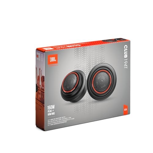 JBL Club 194T - 3/4" (19mm) Edge-Driven Dome Tweeter, 150W Peak, 50W RMS, Sensitivity (@ 2.83V): 92dB, Frequency Response: 3kHz – 20kHz, Nominal Impedance: 3.0 ohms - Image 5