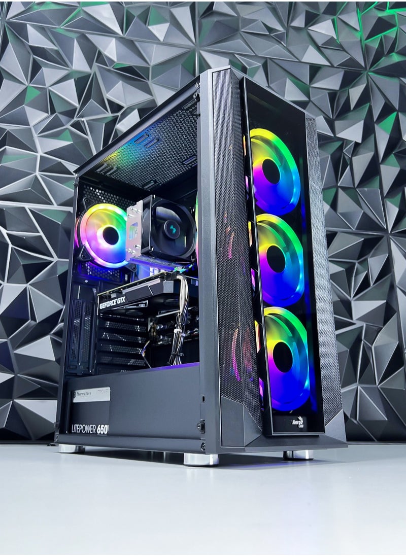 Game Sekret - Trident Gaming PC -  Intel Core i7-12700F Processor | NVIDIA RTX 4060 8GB GPU | 32GB DDR4 RAM | 2TB M.2 NVMe SSD | 240mm Liquid Cooler |  WiFi Ready | Windows 11 Pro | Game Sekret Desktop Computer Tower - Image 1