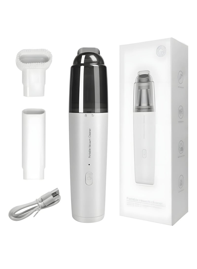 Mini Cordless Handheld Vacuum Cleaner, Portable Rechargeable Car & Desktop Vacuum with HEPA Filter, Lightweight Compact Design for Home, Office & Vehicle - Image 5