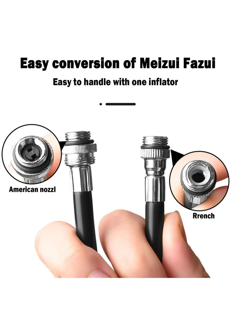 Oasisgalore Small Bike Hand Pump for Road and Mountain Bikes, Bicycle Air Pump Bike Tire Pumps  - Image 4