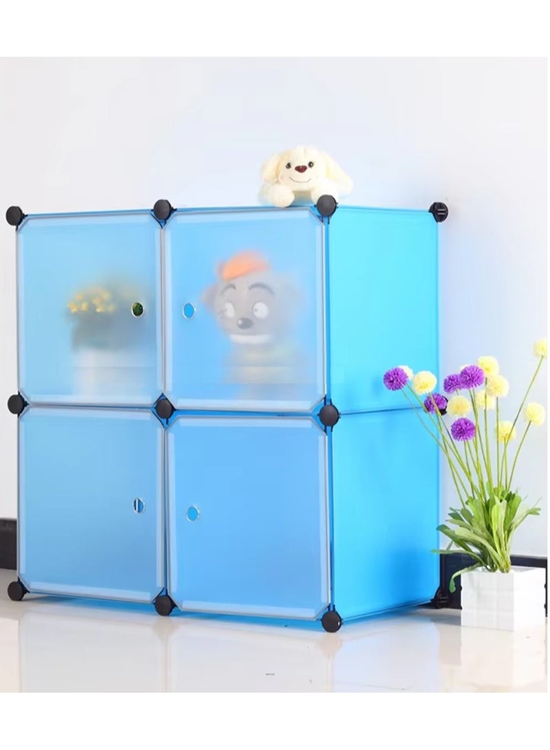 DubaiGallery 4 Cabinet Plastic cupboard / compartment cupboard / wardrobe / clothes cupboard / multi-function cupboard  - Image 2