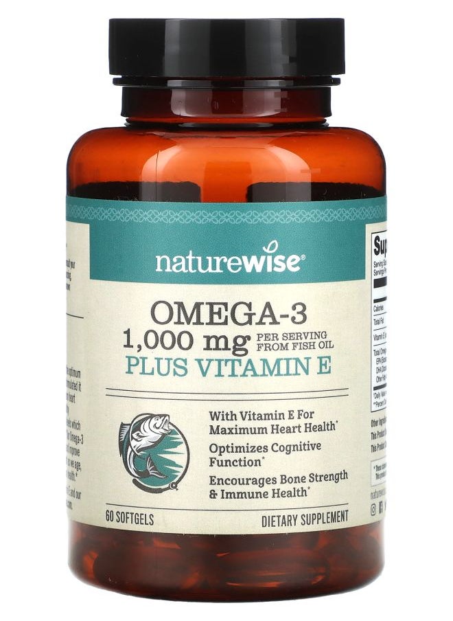 Omega 3 Plus Vitamin E 60 Softgels - pzsku/ZB817FA8D9612C48C9797Z/45/_/1730767377/229df77a-8acd-4ce6-87aa-597ab8dcfab0