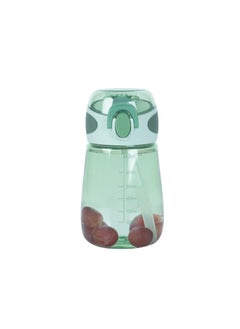 Gonice Kids Water Bottle, Baby Toddler Sippy Cup with Scale,400ML/14oz Water Bottle, BPA Free, Leak Proof, Shatter Proof for Water, Milk, Juice for School Family Outdoor Travel  - Image 1