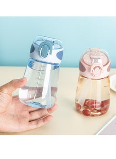 Gonice Kids Water Bottle, Baby Toddler Sippy Cup with Scale,400ML/14oz Water Bottle, BPA Free, Leak Proof, Shatter Proof for Water, Milk, Juice for School Family Outdoor Travel  - Image 2