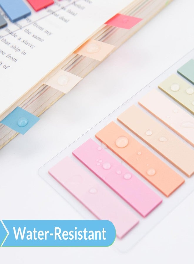 KICNIC 750 Pcs Book Markers, 30 Colors Sticky Tabs, Writable & Repositionable Sticky Note Tabs, Morandi Annotation Tabs, Translucent Book Flags Strip, Index Tabs for Study and Office Use - Image 4
