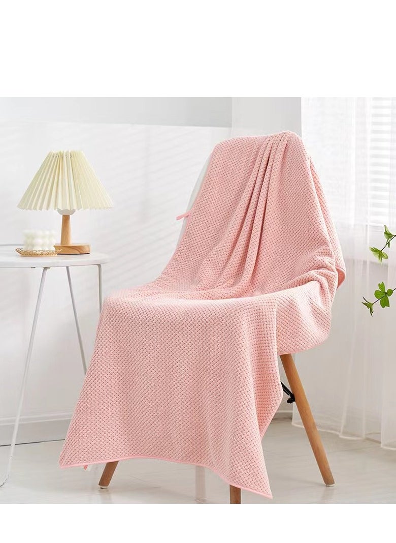 Generic Large bath towel Absorbent quick drying soft household swimming beach towel  - Image 1