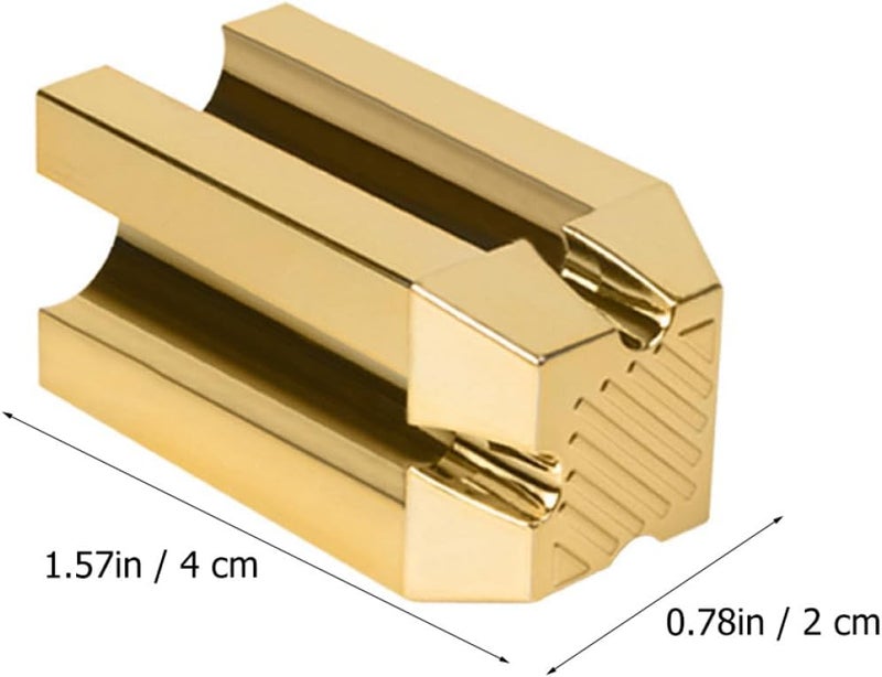 Eyebrow Pencil Sharpener with Four-side Slots for Precise Shaping Compact Beauty Pencil Shaper Portable Makeup Tool - Image 2
