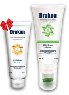 DRAKON oily facial wash with brush 175 ml+face cream 50mg - pzsku/ZB81848FD638830D5D77DZ/45/_/1738844489/12f2071e-311b-4e4c-905c-65860f00205e