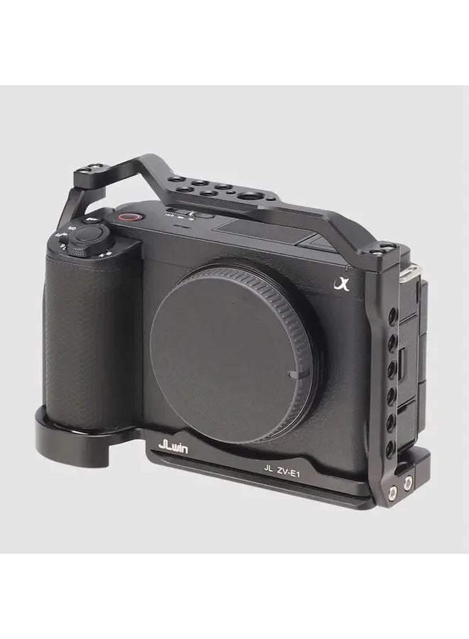 Professional Video Camera Expansion Kit Aluminum Housing For Sony ZV E1 With Rabbit Cage And Handle - Image 2