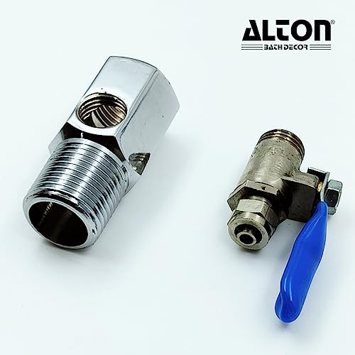 ALTON ALD935, Brass, Inlet Valve/Connector, 1/4" (6mm) Connection, RO/UV/Water Filter Purifier (DV Set) - Image 3