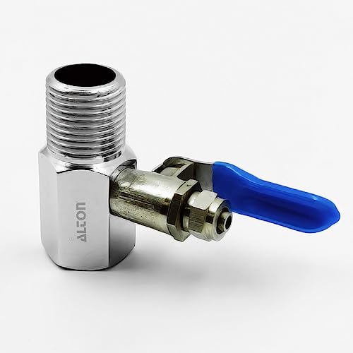 ALTON ALD935, Brass, Inlet Valve/Connector, 1/4" (6mm) Connection, RO/UV/Water Filter Purifier (DV Set) - Image 1