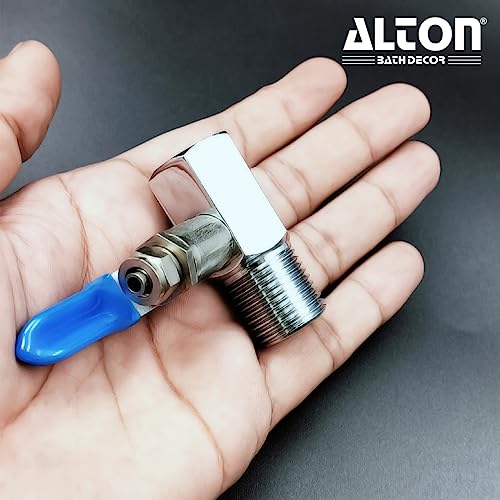 ALTON ALD935, Brass, Inlet Valve/Connector, 1/4" (6mm) Connection, RO/UV/Water Filter Purifier (DV Set) - Image 2