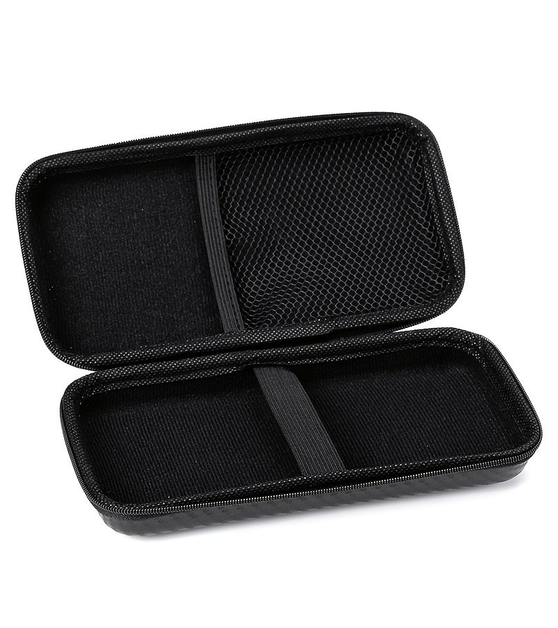 Carbon Fiber Digital Storage Hard Case for Power Bank and Earphones - Image 4