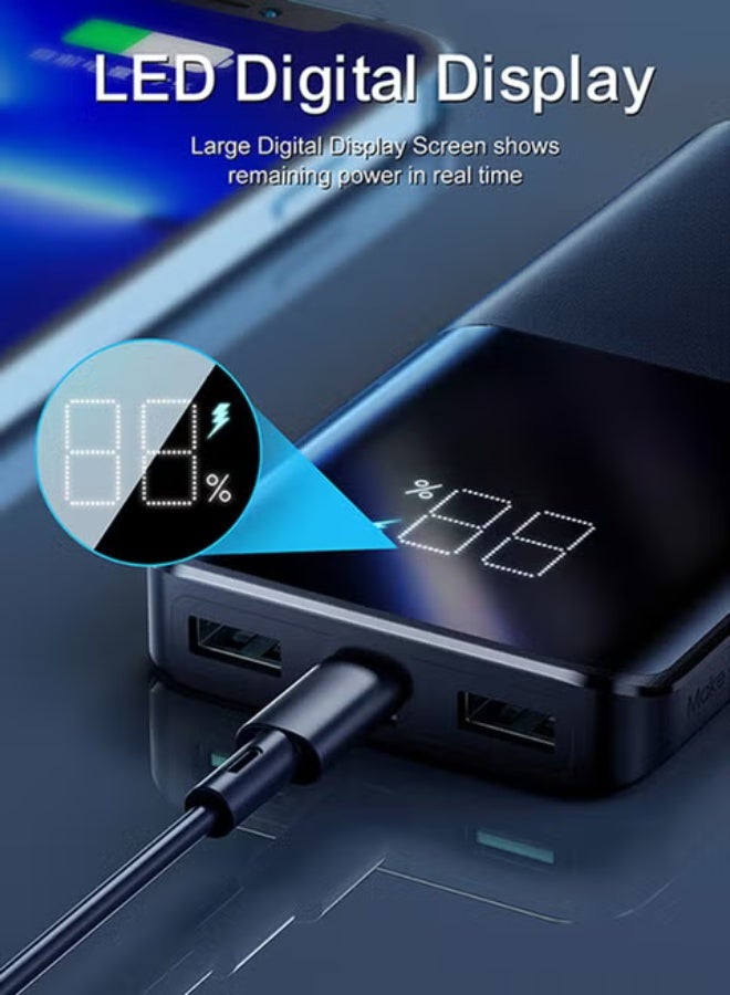 JOYROOM POWER BANK 22.5W 10000MAH PD QC3.0 AFC (JR-QP191) Black - Image 3