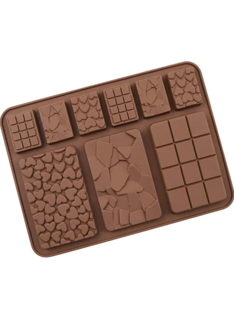 قالب شيكولاته سيليكون  شكل قلوب - Image 1