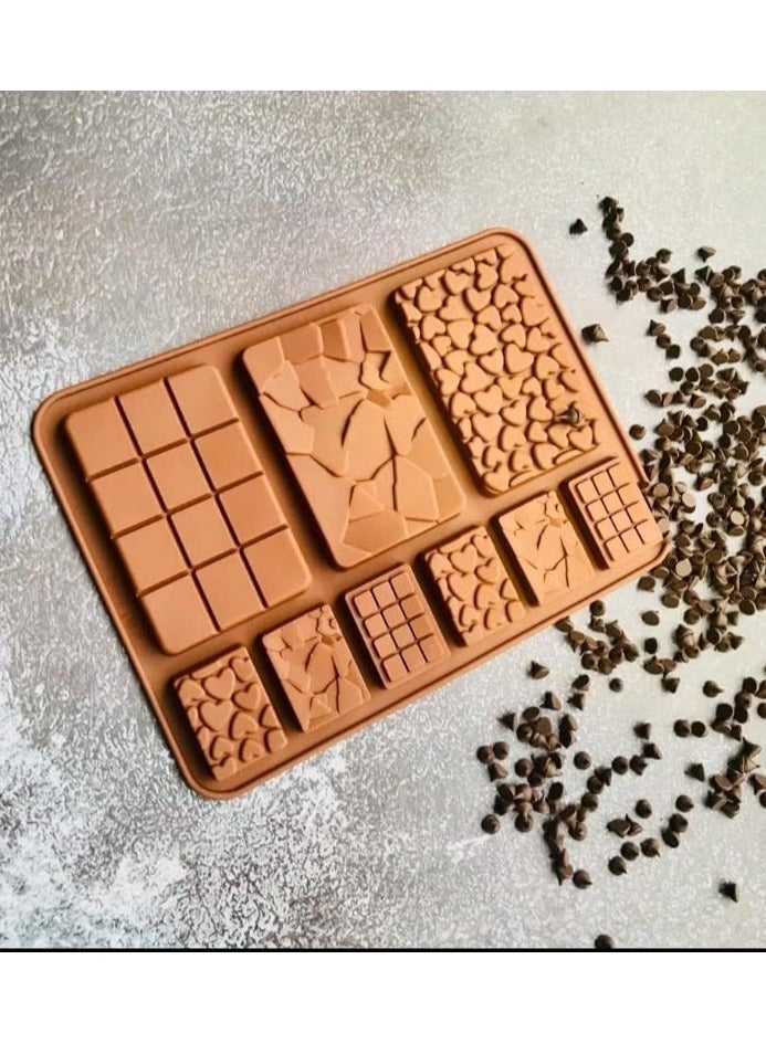 قالب شيكولاته سيليكون  شكل قلوب - Image 2