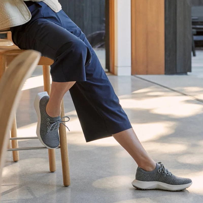 Allbirds  Women's Tree Dasher 2 - Medium Grey (Light Grey Sole) for Women | Best Price UAE