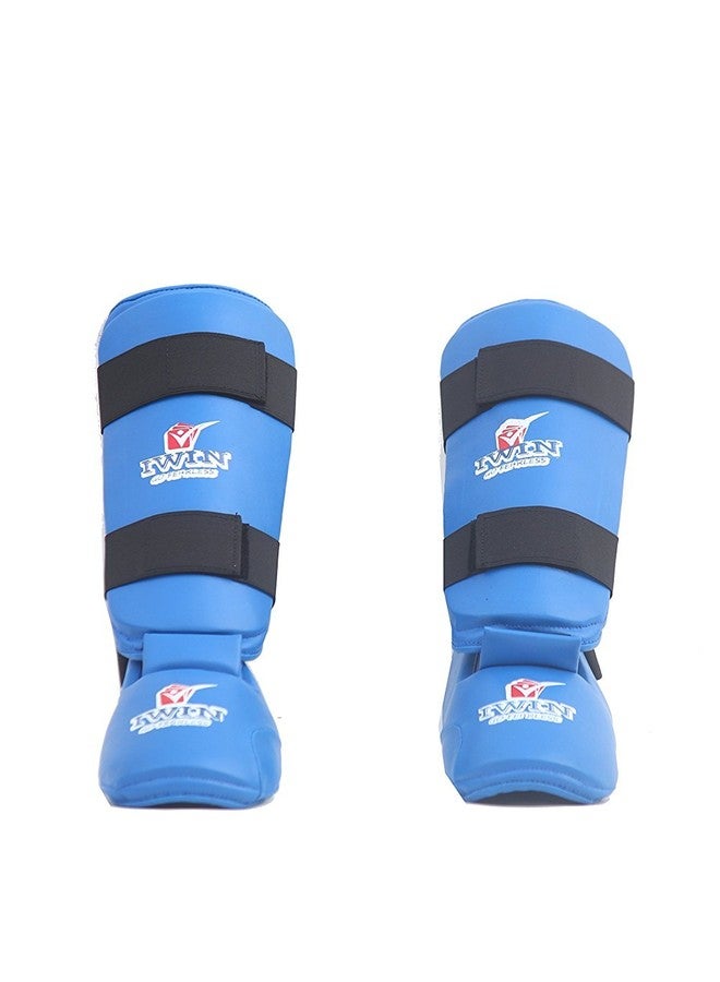 Iwin I- Win Taekwondo Shinguards with Foot Protection (2 Pairs) - Image 2