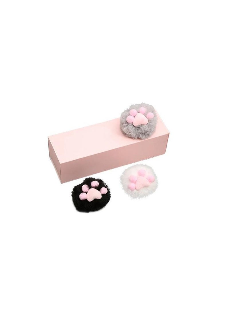 3 pcs Cat Paw Print Shape Cat Grass Toy Catnip Toy Spherical Toy Cat Toys Interactive Cat Treat Toy - Image 5