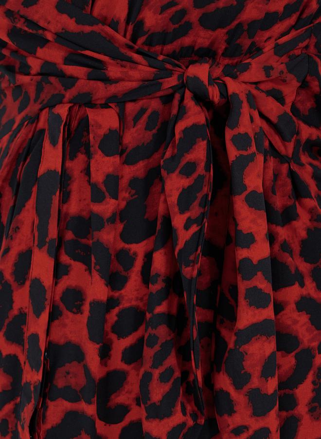Styli Leopard Print Dress - Image 3