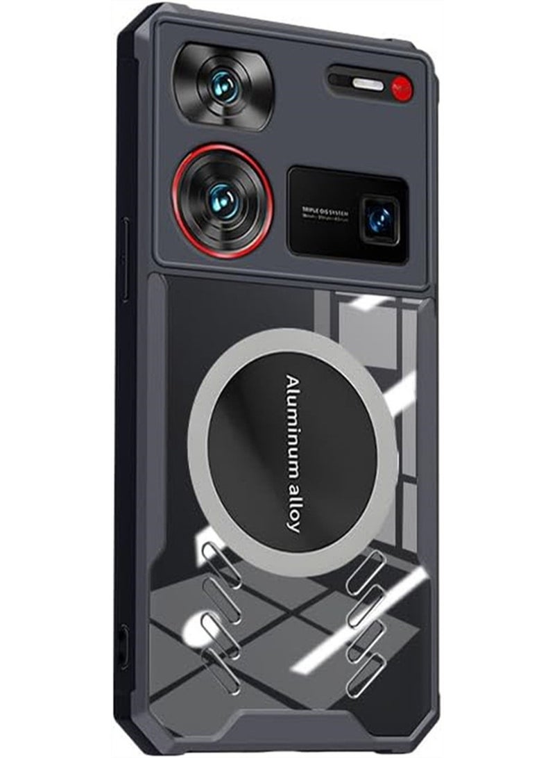 VKL Case Compatible with Nubia Z60 Ultra Shockproof Magnetic Casing Bumper Graphene Heat Dissipation Phone Back Cover - Image 1