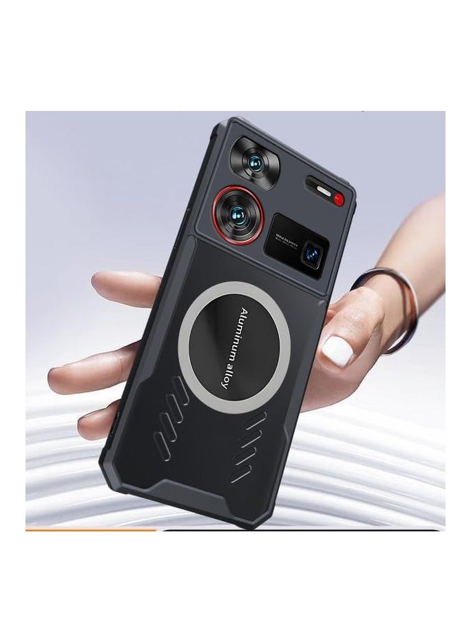 VKL Case Compatible with Nubia Z60 Ultra Shockproof Magnetic Casing Bumper Graphene Heat Dissipation Phone Back Cover - Image 5