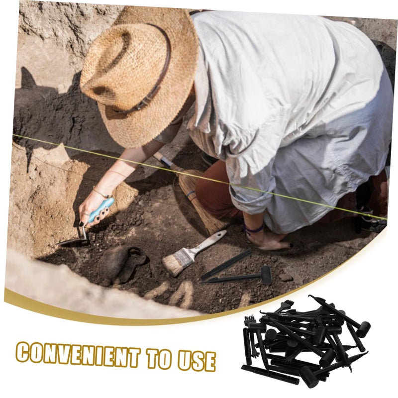 Complete Rock Dig Kit with Hammer Chisel Brush for Kids Dinosaur Fossil Excavation 10 Sets - Image 4