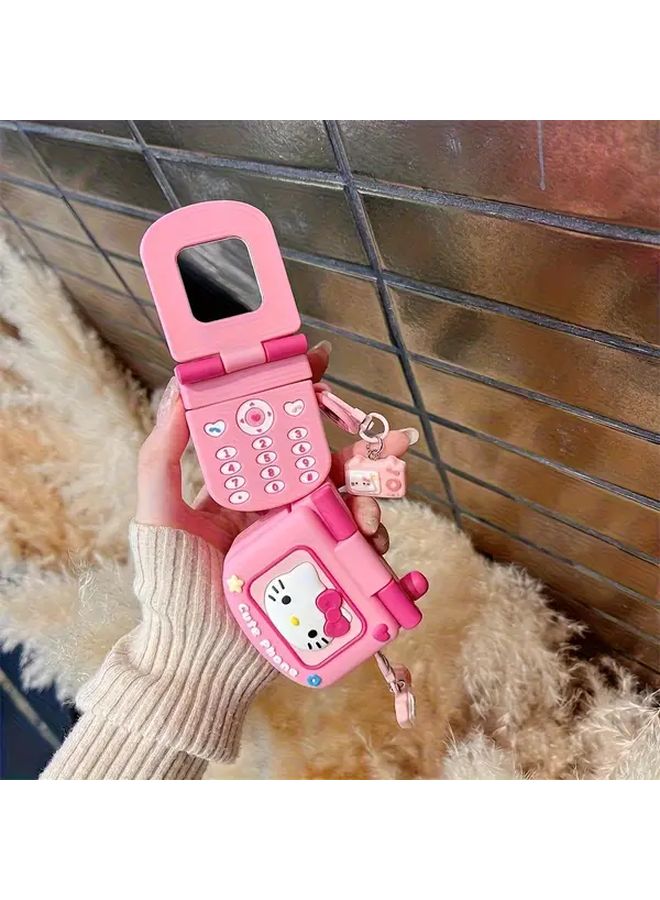 Hello Kitty Airpods12 Wireless Earbuds Case Cute Cartoon Soft Shell With Pendant Perfect Gift For Girls - Image 4