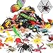Coopay 102Piece Plastic Insect Assorted Fake Mini Realistic Bugs Toys Includes Multicolored Lifelike Butterfly for Education Insect Themed Party Halloween and Birthday Gifts - Image 2