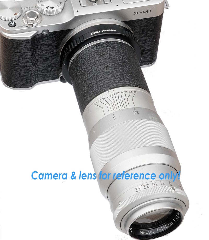 Fotasy Adjustable Leica M39 Lens to Fuji X Adapter, 39mm Lens to X Mount Adapter Compatible with Fujifilm X-Pro1 X-Pro2 X-E1 X-E2 X-E3 X-A5 X-M1 X-T1 X-T2 X-T3 X-T10 X-T20 X-T30 X-T100 X-H1 - Image 4
