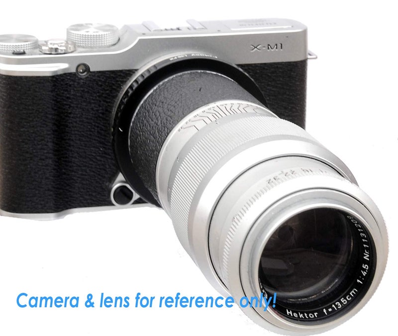 Fotasy Adjustable Leica M39 Lens to Fuji X Adapter, 39mm Lens to X Mount Adapter Compatible with Fujifilm X-Pro1 X-Pro2 X-E1 X-E2 X-E3 X-A5 X-M1 X-T1 X-T2 X-T3 X-T10 X-T20 X-T30 X-T100 X-H1 - Image 5