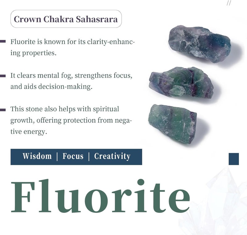 SUNYIK Fluorite/Black Obsidian Tumbled Chips Crystal Crushed Pieces Irregular Shaped 1pound(About 460 gram) - Image 3