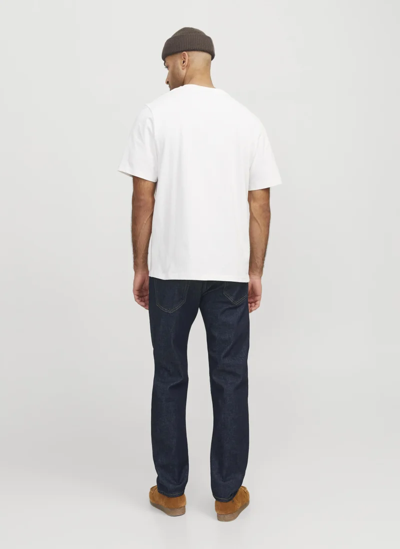 JACK & JONES High Rise Comfort Fit Jeans