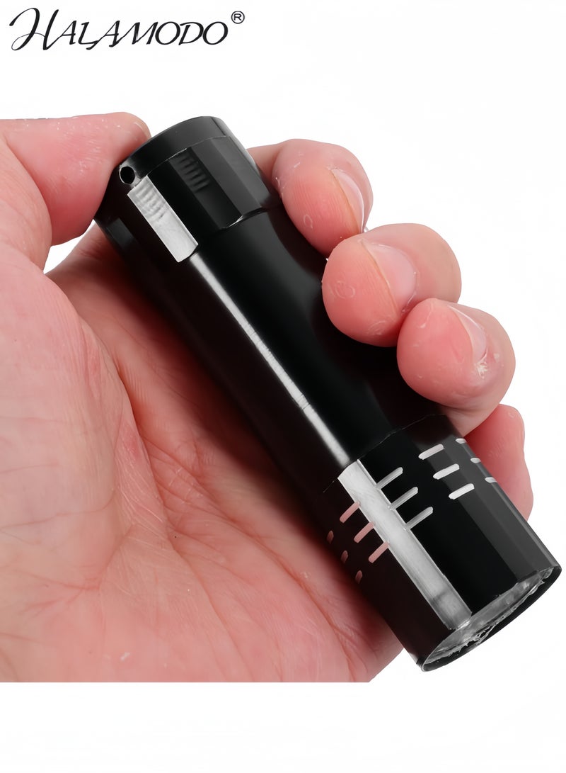 HALAMODO 9 LED Torch in Black Color, Size 5x7cm  - Image 5