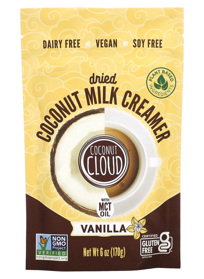 كريمة حليب جوز الهند المجفف بنكهة الفانيليا 6 أونصات (170 غرام)