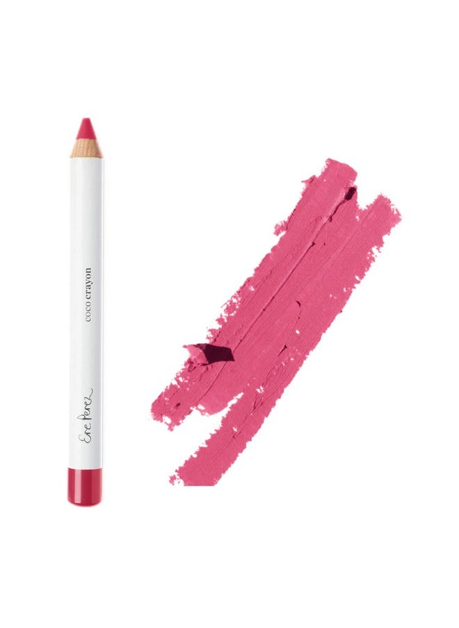 Ere Perez - Natural Coco Crayon Hydrating Lip Color Vegan Crueltyfree Clean Beauty (Babe 0.01 Oz 3 G) - Image 1