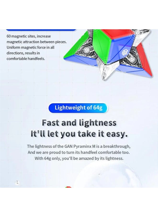 Pyraminx - Enhanced Core Positioning Edition Magnetic Speedcube