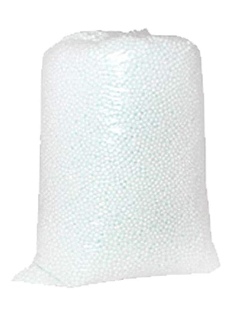 Comfy White Polystyrene Bouncy Beans For Refill Of Bean Bags 1 Kg - Image 1